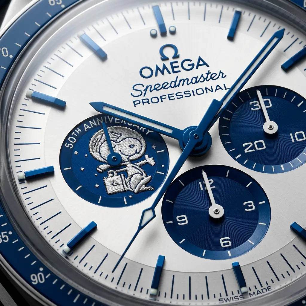 Omega Speedmaster - Silver Snoopy | Nylon